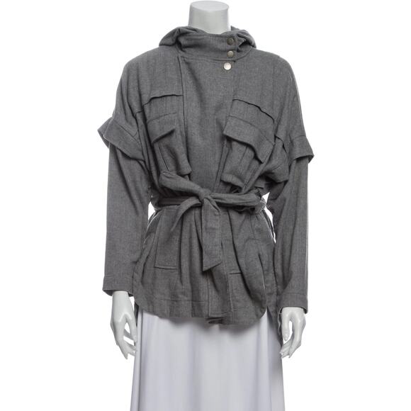 Marissa Webb Utility Jacket Gray - S - Picture 1 of 3